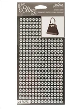 Jolee's Boutique ALL THAT BLING Adhesive Gems - CLEAR GEMS - 24 pcs