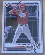 2021 Bowman Draft 1st Edition - Brady House #BD-186 (RC)