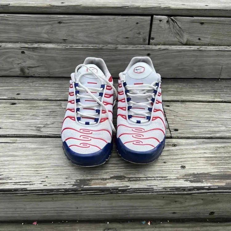 SAOLA Nike Air Max Plus 'USA' Uomo Taglia 11.5