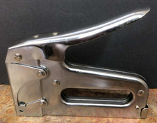 Arrow Fastener T50P Heavy Duty Staple Chrome Gun Stapler Free Shipping B5 J 