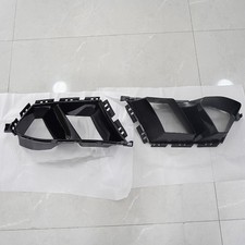 For 2021+ BMW G80 G82 M3 M4 Front Bumper Side Air Vent Grille Cover Glossy Black