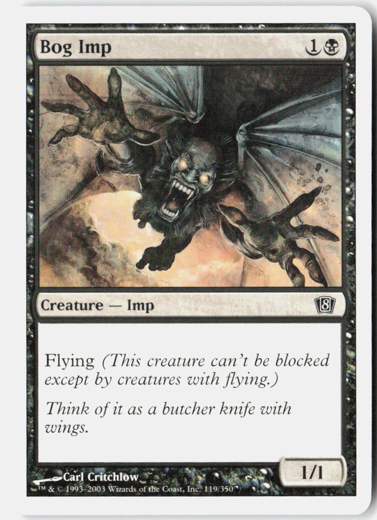 Magic - Bog Imp 8th Edition [8ED - 119] NM C