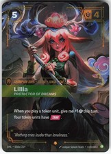 Lillia - Protector of Dreams (Alternate Art) 058A/219 Unleashed Riftbound NM — live eBay listing
