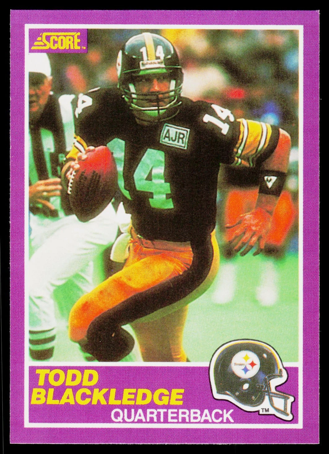 Todd Blackledge trading card