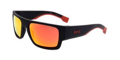Hugo Boss BOSS 1498/S Matte black red 58/18/130 Herren Sonnenbrillen