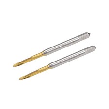 uxcell Spiral Point Plug Threading Tap M2 x 0.4 Thread, Ground x