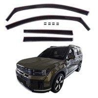 Windabweiser Regenabweiser FüR Hyundai Santa Fe Ab 2024 4-Tlg Gp
