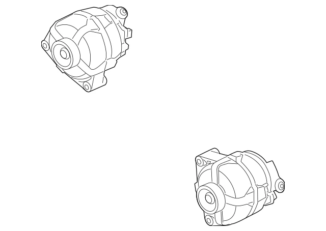 Camión GM 2007-2014 genuino SUV nuevo alternador 125 AMP 22817848 Foto 4 de 4