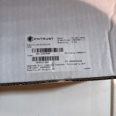 Data Entrust 503515-001 Loosely Coupled Third Party OEM