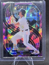 2025 Panini Select Bryce Rainer #126 Purple Ice Prizm /99