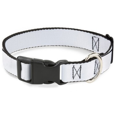 Plastic Clip Collar White NARROW-Small 7-8.5'' (US IMPORT)
