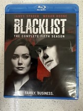 The Blacklist The Complete Fifth Season Blu-ray James Spader Megan Boone Sony