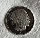 ASAHI BUFFALO DESIGN 1 oz SILVER ROUND .999 IN CAPSULE