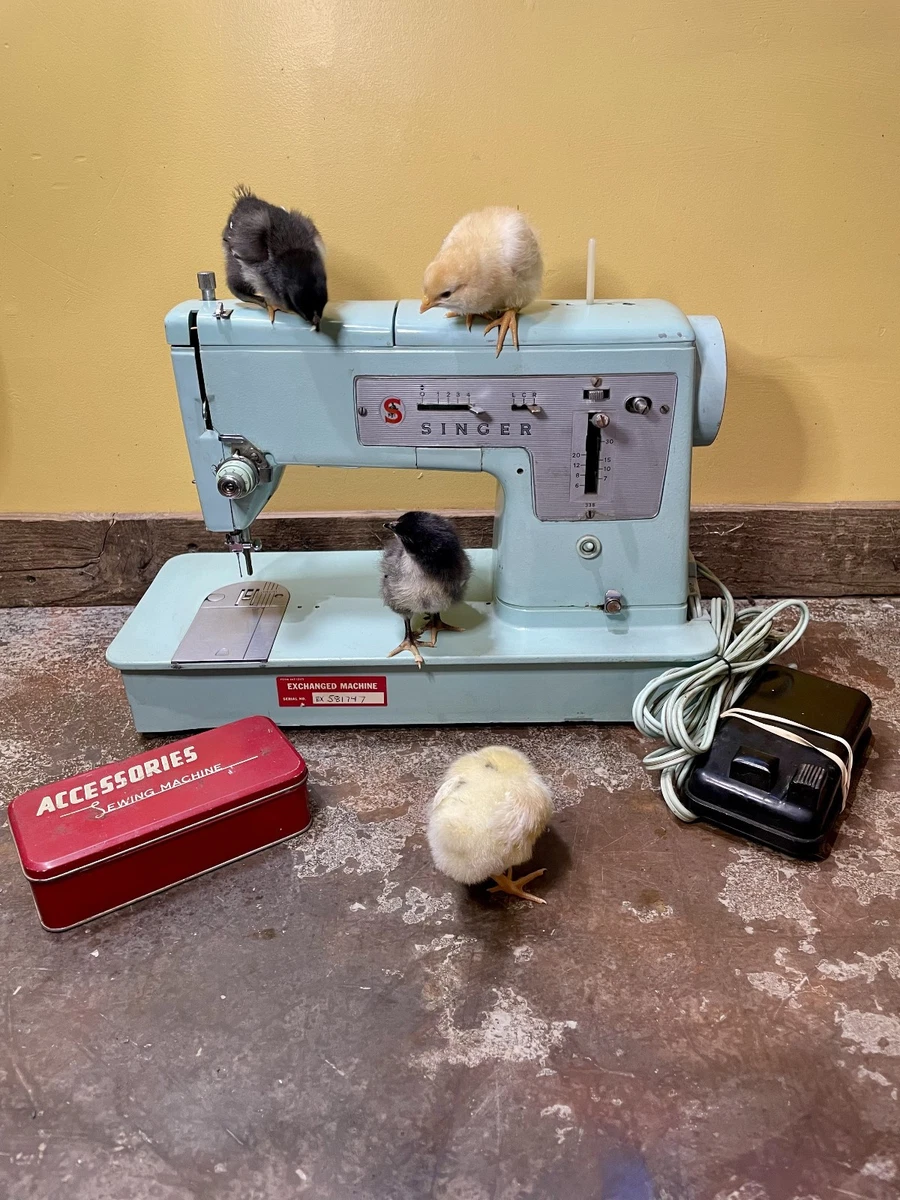 シンディ新品1950.クラシック SINGER Blue Collectible Sewing Machines for sale | eBay