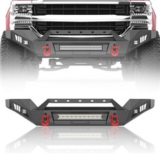 For 2014-2015 Chevy Silverado 1500 Front Bumper Wd-rings 390w Led Spotlights