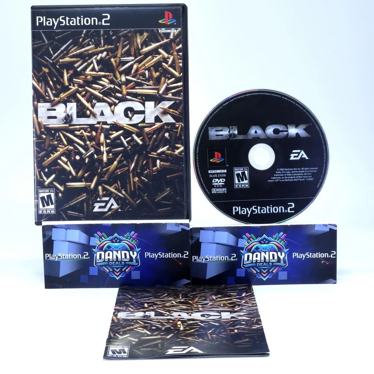 Preços baixos em Jogos de videogame preto Sony PlayStation 2 | eBay