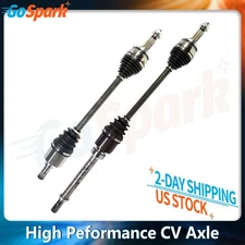 Front Driver & Passenger Side CV Axle for 2020-2024 Nissan Sentra L4-2.0L FWD