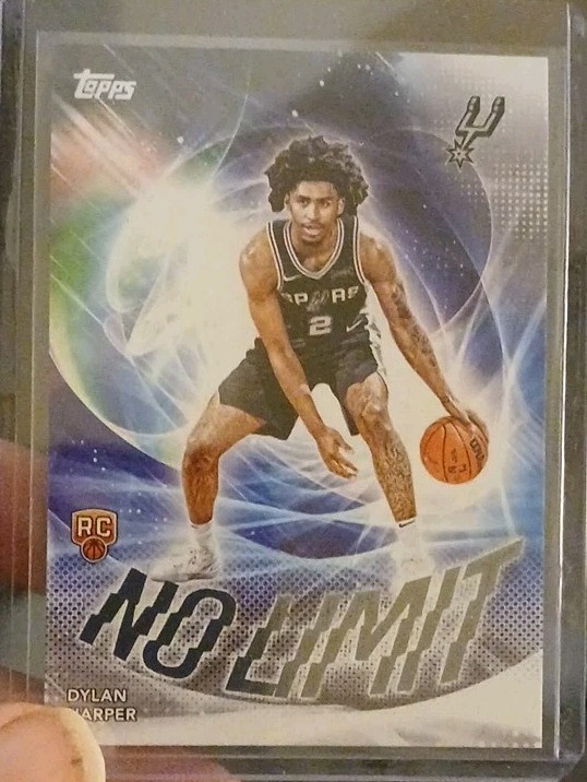 2025-26 Topps Dylan Harper No Limit RC #NL-2 San Antonio Spurs