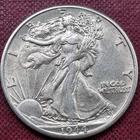 1944 D Walking Liberty Half Dollar 50c Silver High Grade UNC Uncirculated #95142