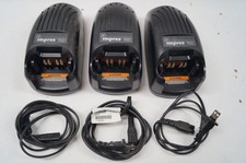 LOT 3 Motorola WPLN4114AR IMPRES Adaptive Chargers w Power Cords WORKING F113
