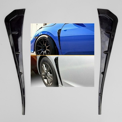 2 Pcs Shark Gills Black Sticker For Car Decoration Side Fender Vent Trim Cover E - Foto 9