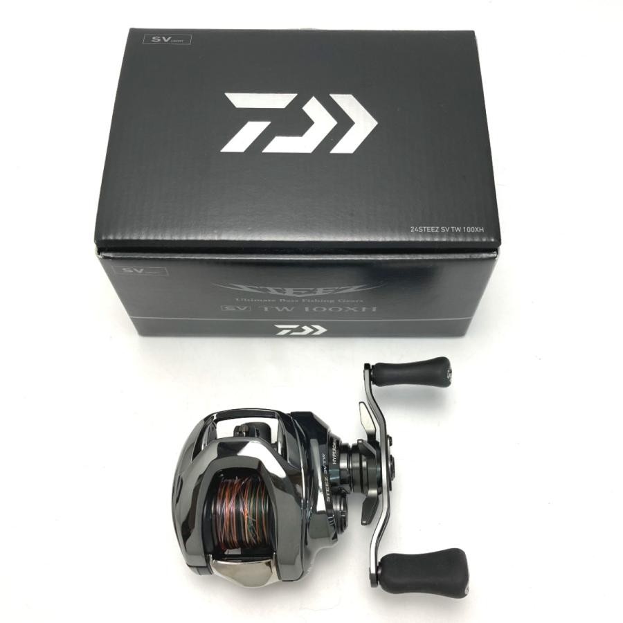 DAIWA 24 STEEZ SV TW 100XH Bait Reel Boxed Excellent Condition JP