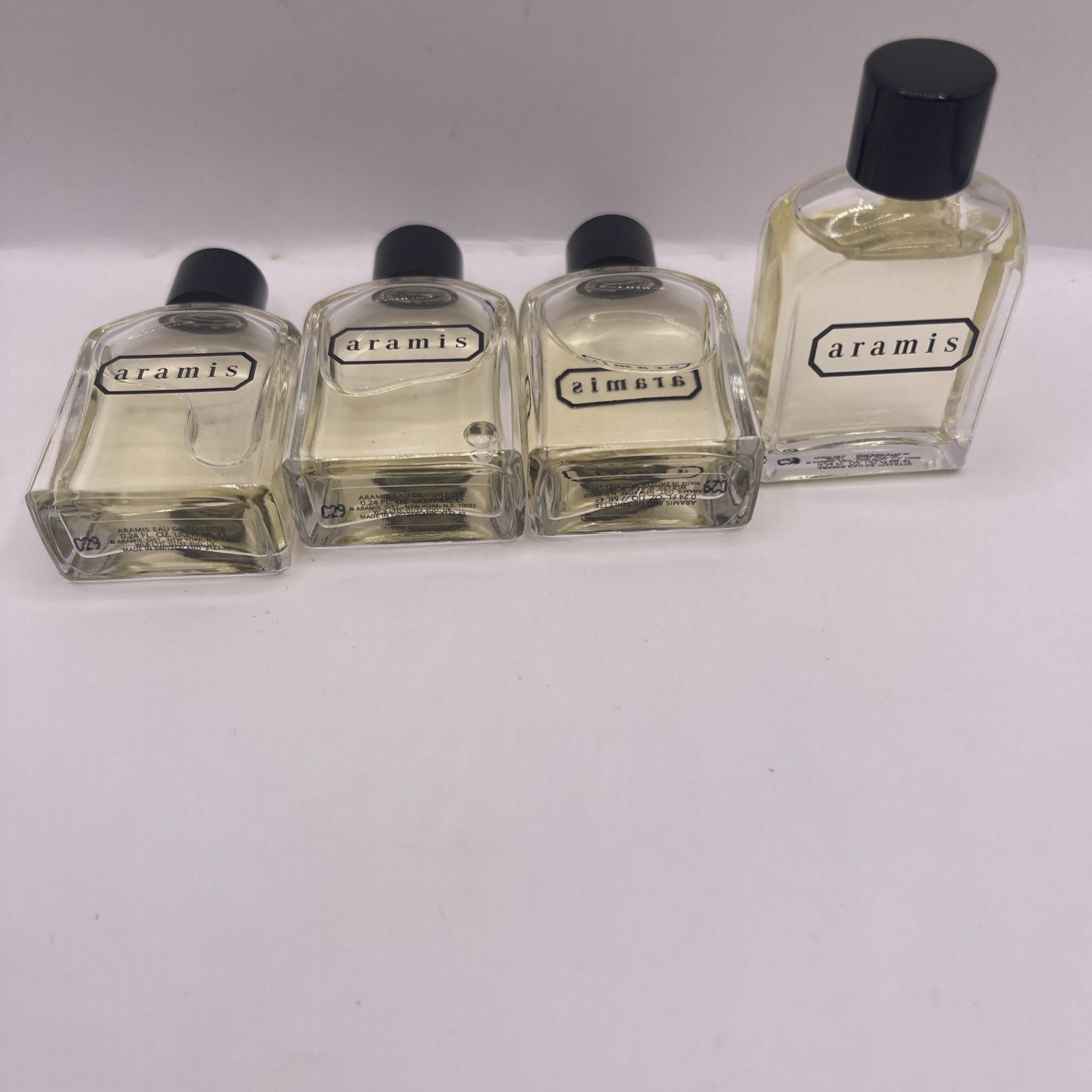 (4)Aramis EDT .24oz/7ml RARE Dabber Splash Sample Authentic