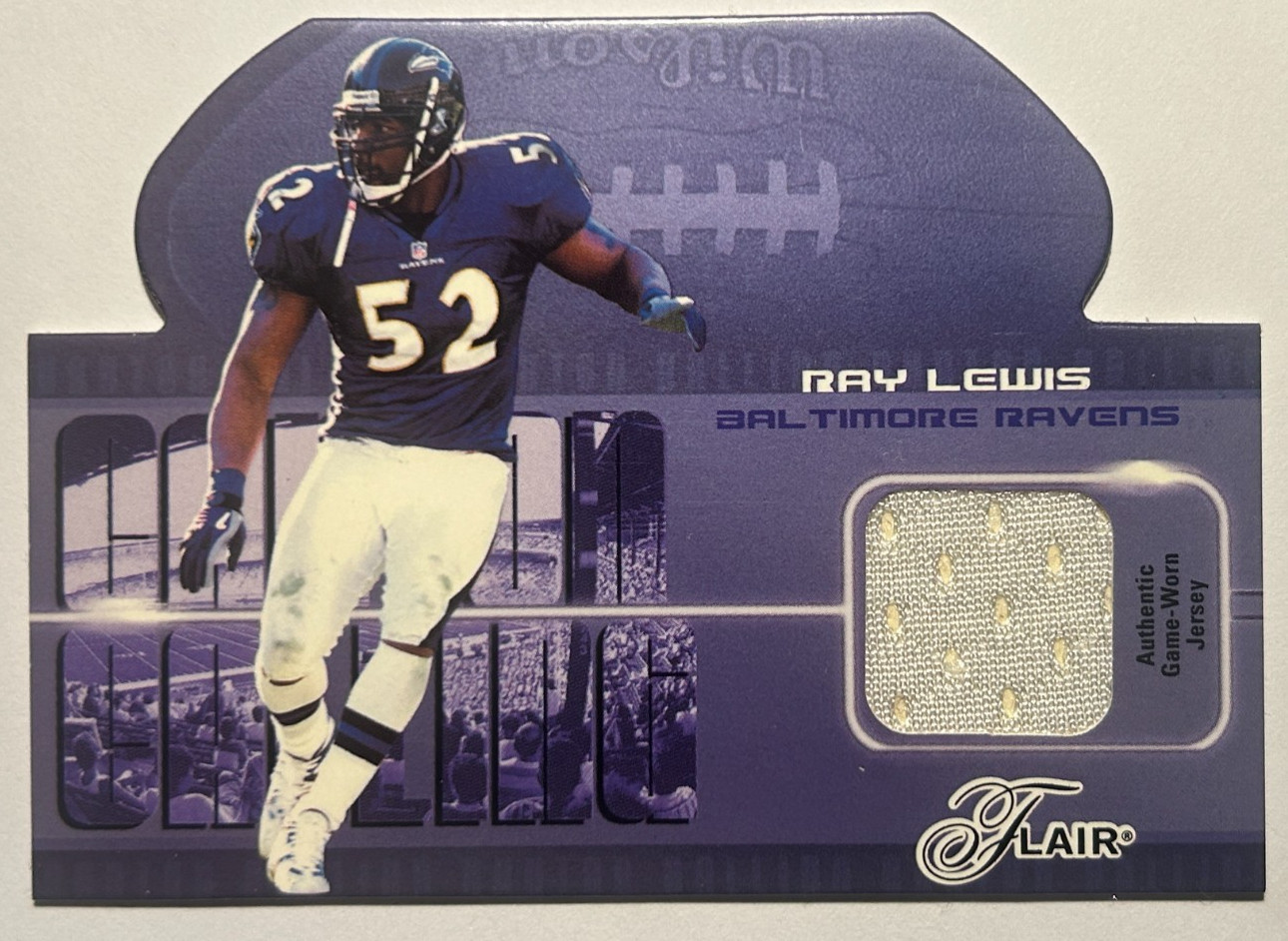 2003 Flair - Canton Calling Jerseys Ray Lewis #CC/RL