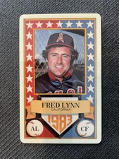 1983 Perma-Graphics All Star Fred Lynn
