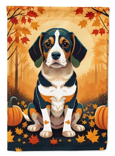 Caroline's Treasures DAC1014CHF Beagle Fall House Flag Large House Size - product listing photo