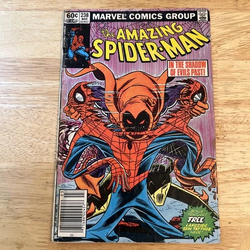 Amazing Spider-Man #238 Newsstand Variant Tattooz not included VG 4.0 1983