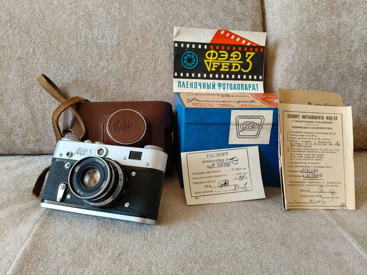 FED 3 オリンピック記念モデル D F2.8 53mm フィルムカメラ Fed-3 Film Cameras for sale - eBay