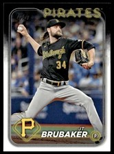 2024 Topps JT Brubaker Pittsburgh Pirates #635
