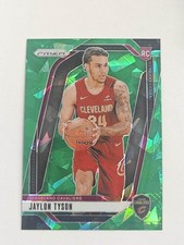 2025 Panini Prizm Jaylon Tyson RC Green Ice Cleveland Cavaliers