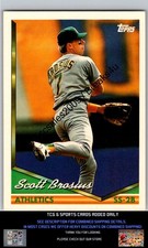 1994 Topps #74 Gold Scott Brosius Oakland Athletics Baseball
