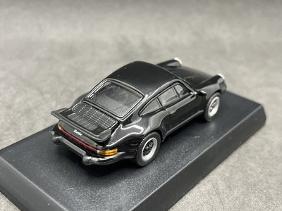 Porsche 930 Turbo ミニカー Kyosho 1/64 Porsche collection 911 Turbo 930 black diecast model