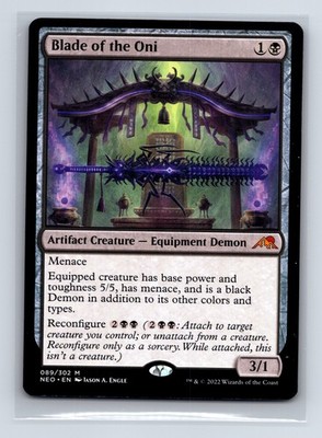 Kamigawa: Neon Dynasty #89 Blade of the Oni