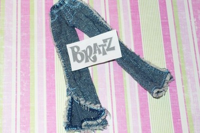 MGA Bratz Doll Fashion Accessory Vintage 2001 1st Edition Cloe Flare Jeans