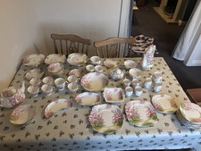 Royal China Blossom Time 66 Piece Tea Set Bone China Floral Design