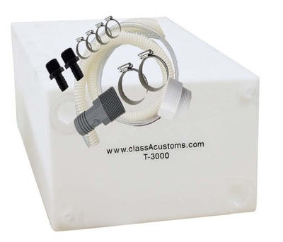 #ad 30 Gallon Fresh Gray Water Holding Tank amp; Basic Plumbing Kit T 3000 BPK $165.99