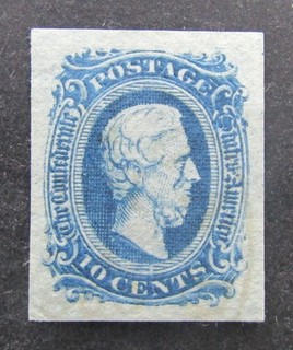 nystamps US CSA Confederate Stamp # 11 Used L10x1862