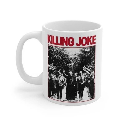 Killing Joke Malicious Damage Iconic British Band Mug 11oz