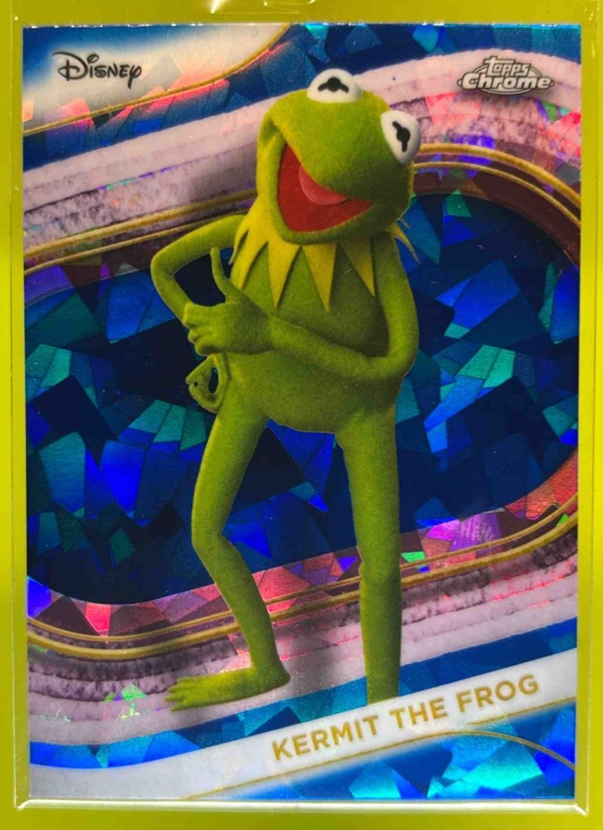 Kermit the Frog 2025 Topps Chrome Disney #122 Base Price Guide