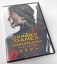 The Hunger Games: Complete 4-Film Collection 8-DVD Box Set NTSC Used Tested