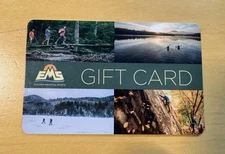 Unused Eastern Mountain Sports gift card $50.00