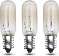 15W E14 Mini Wax Warmer Light Bulb, 230V Scentsy Plug in Burner Bulbs 3 pack