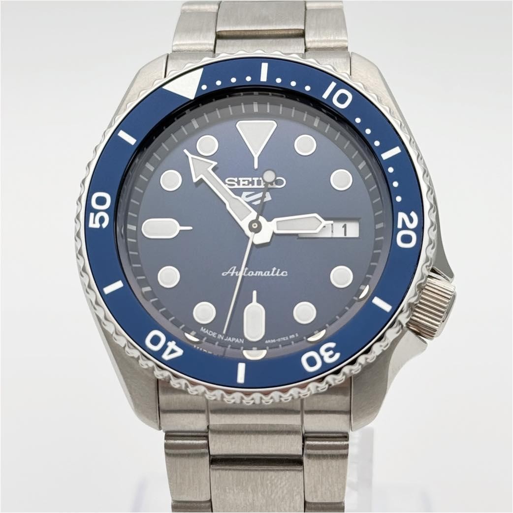 Stainless Day Mens Casual 4R36-07G0 Steel 5 Watch Date SEIKO Automatic Japan - VintageWatches.PK Stainless Day Mens Casual 4R36-07G0 Steel 5 Watch Date SEIKO Automatic Japan - vintagewatches.pk