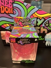 Authentic NeeDoh PINK Jelly Squish Jellyfish Fidget Sensory Toy