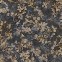 Erismann Cloverleaf Blossom Struktur Vinyl Tapete Botanisch Grau 10415-15