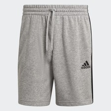 adidas men Essentials French Terry 3-Stripes Shorts